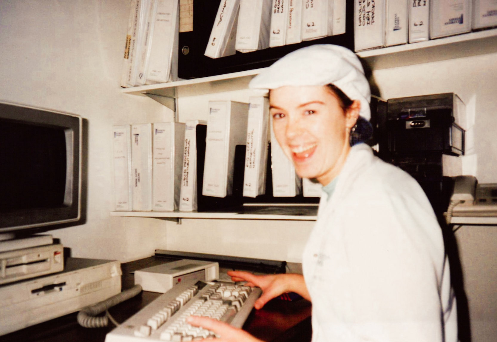 1991 Wendy Williams prior to the site closure (Courtesy Wendy Hawker)