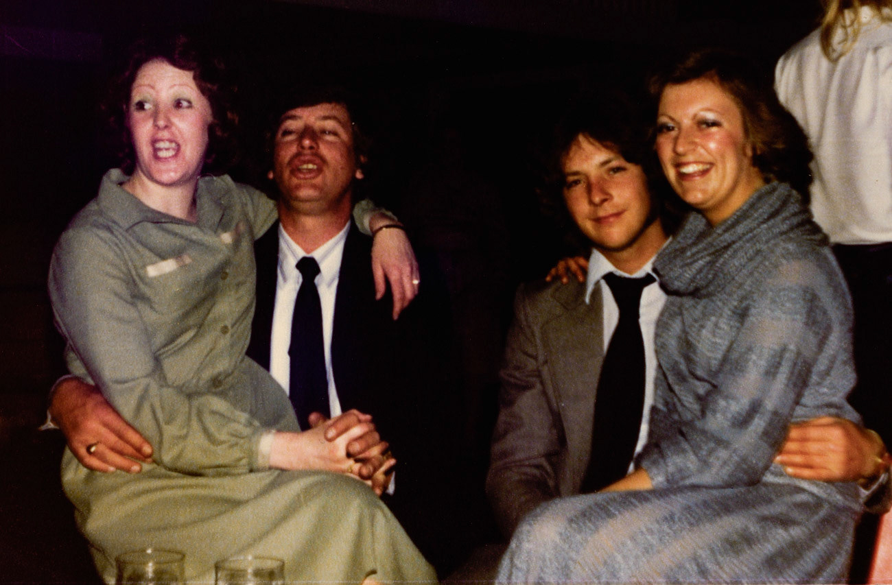 "Barbara Carswell and Noel Swanick". Courtesy Joe Lyons)