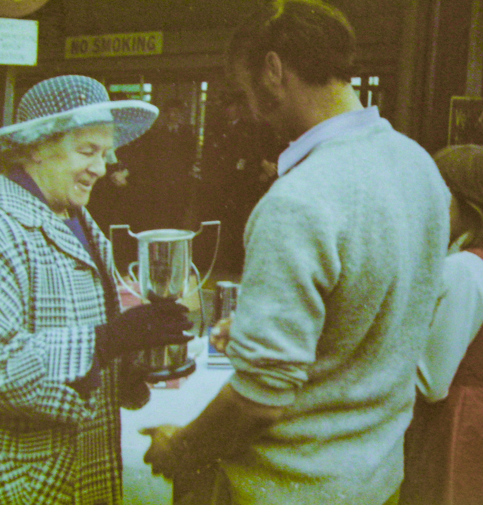 1980s Appleby. Brian Bousfield winning Lorry Driver of the Year class at Carlisle, qualifying him for the finals at Nuneaton. Brian worked as a driver at Appleby for 20 years from 1970 to 1990. (Courtesy Brian Bousfield)