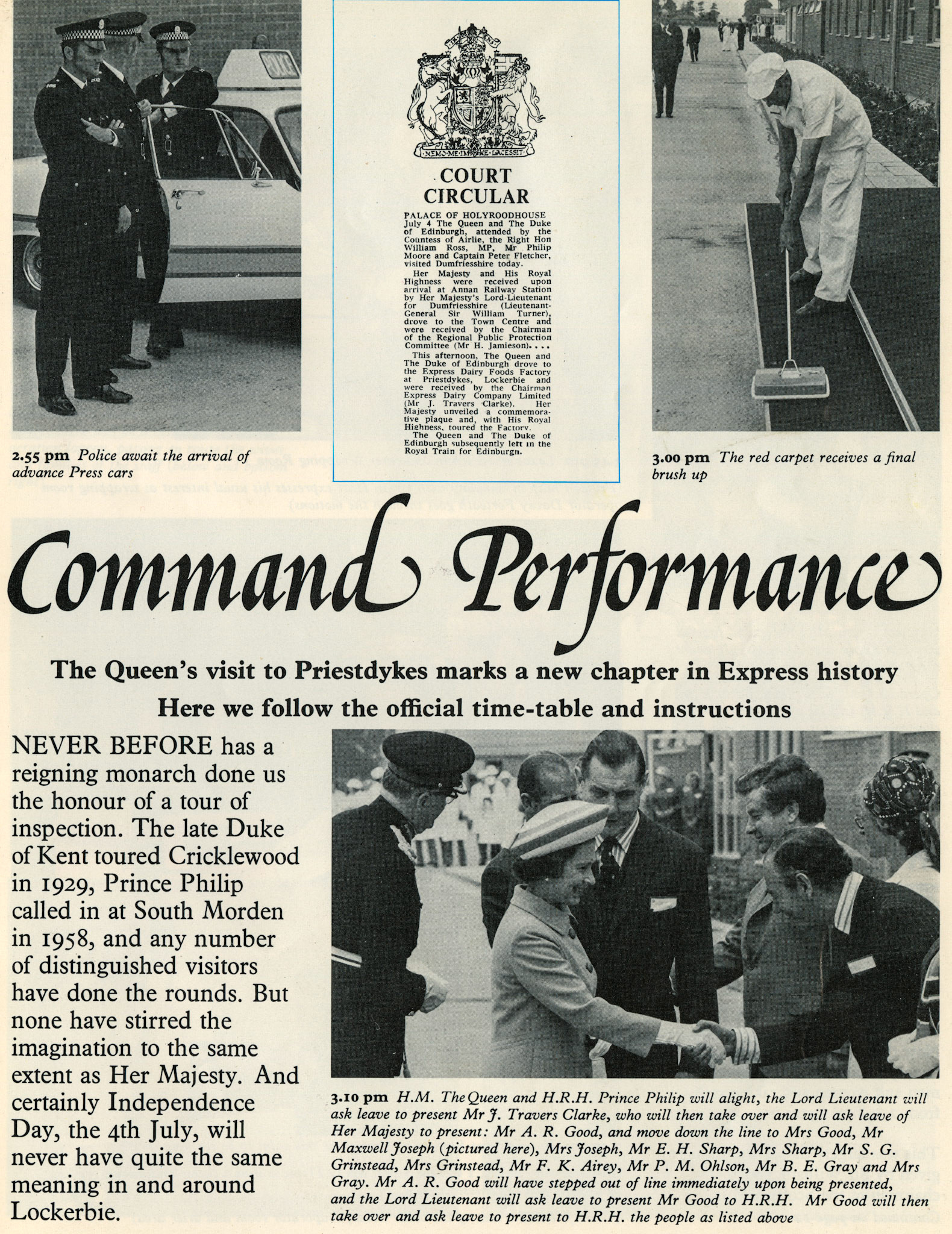 1975 Priestdykes, Lockerbie Creamery Opening p9