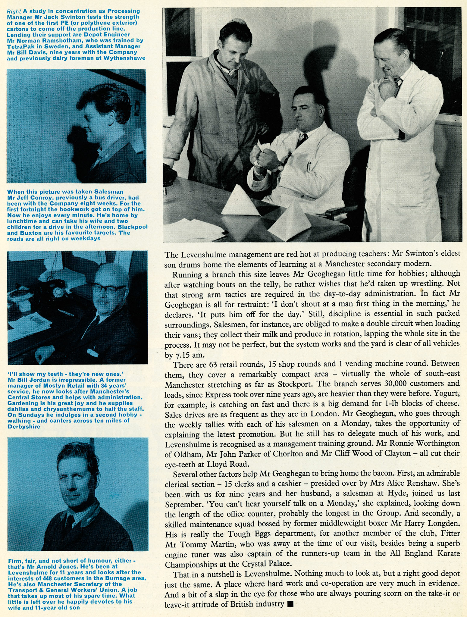 1967 Levenshulme Dairy