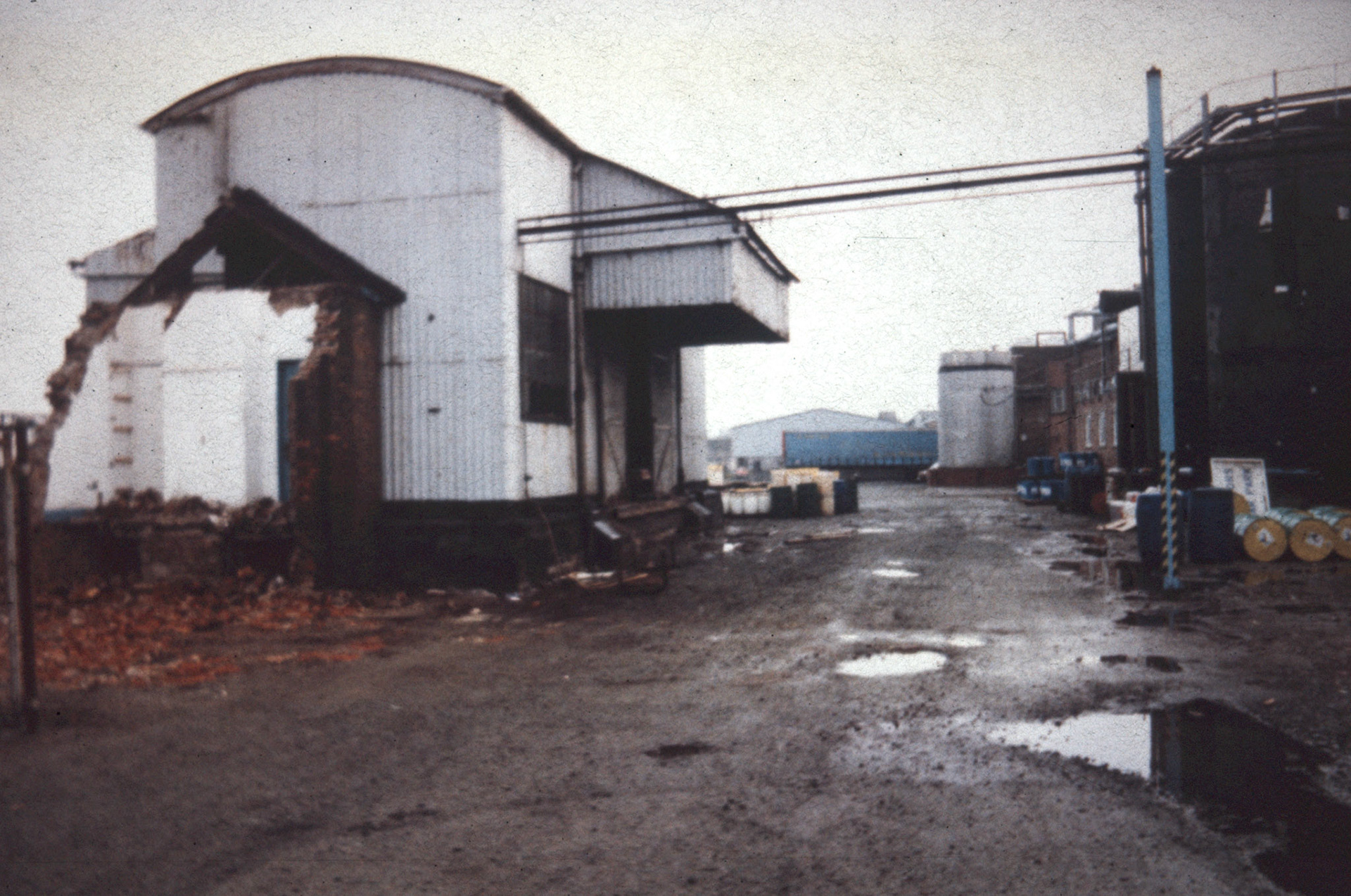 Minsterley Yard. (Joe Lyons 35mm slides)