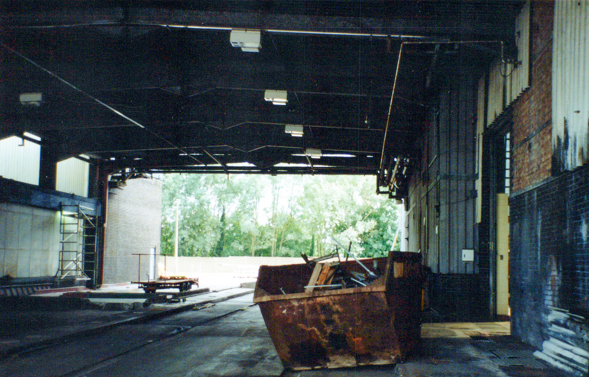 1992 Milk Reception cleared (Courtesy Bill Wilson)