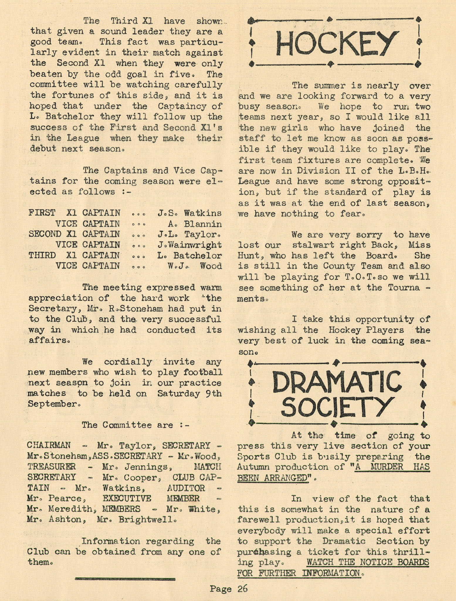 1939 'Milmarbo' in-house magazine, edition 4, published at the outbreak of WWII when staff were preparing to move to the newly constructed Thames Ditton HQ.  (Express Dairy Tales publication)
