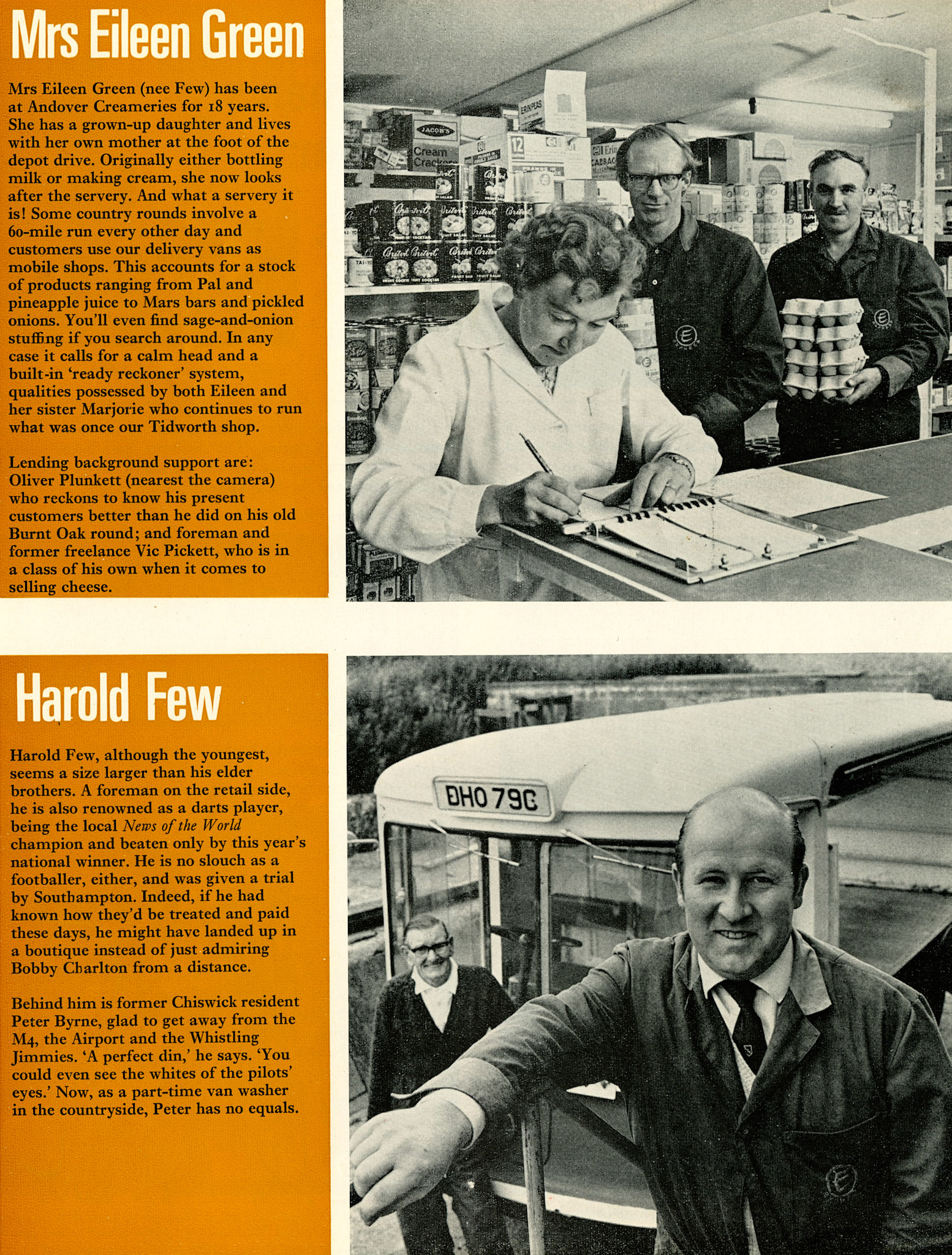 1970 Andover Creameries