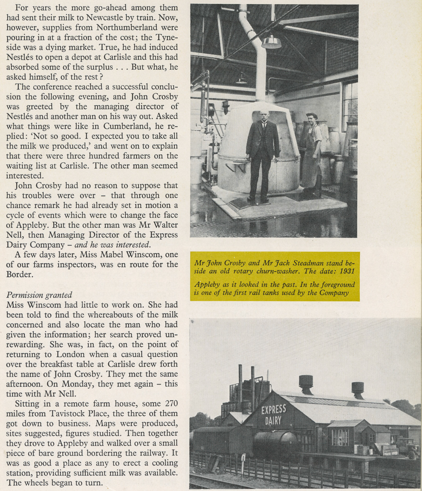 1959 'A Dream Comes True' at Appleby from Express News