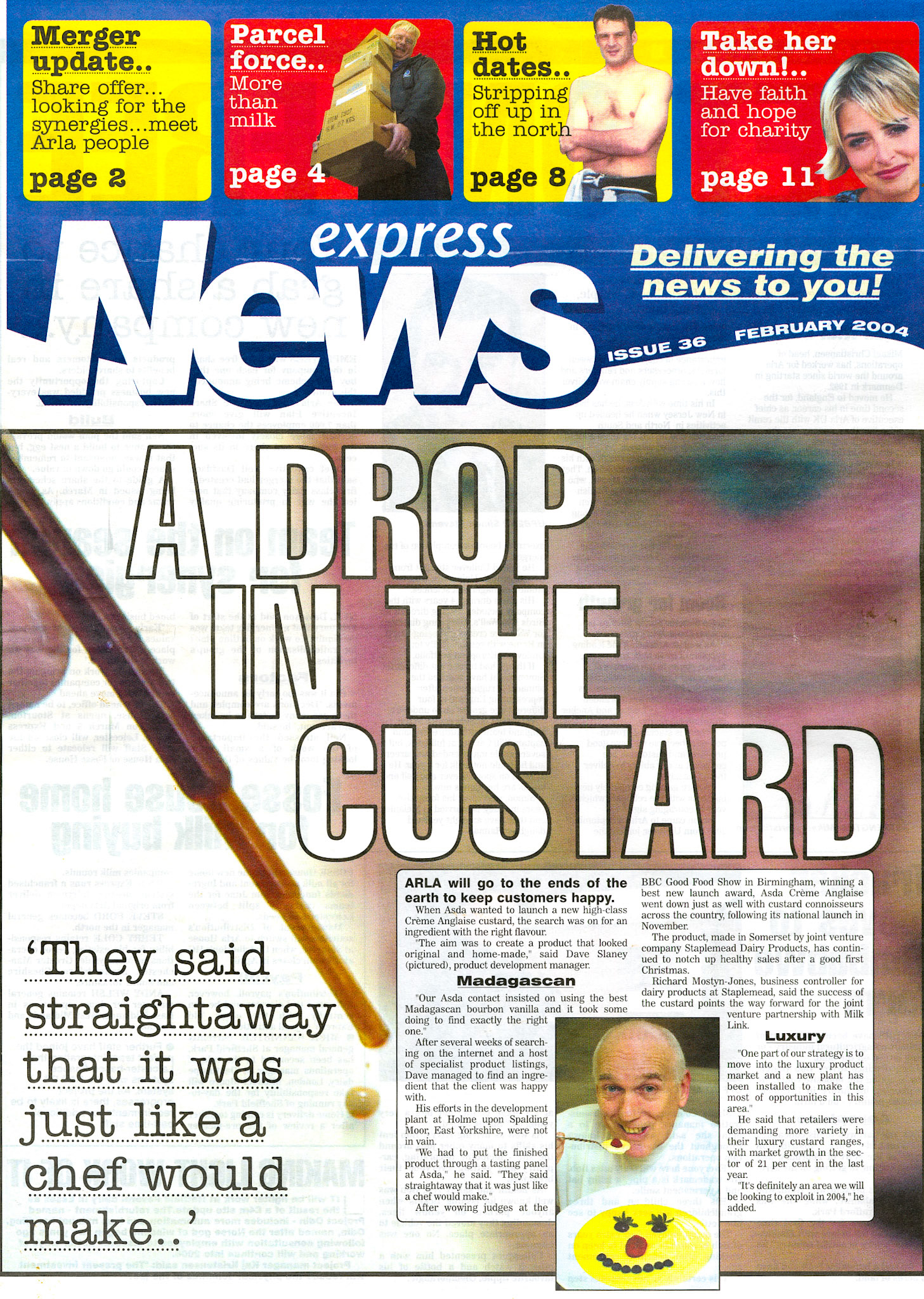 2004 February (last edition)-Express News Front Cover (Courtesy Paul Luke)