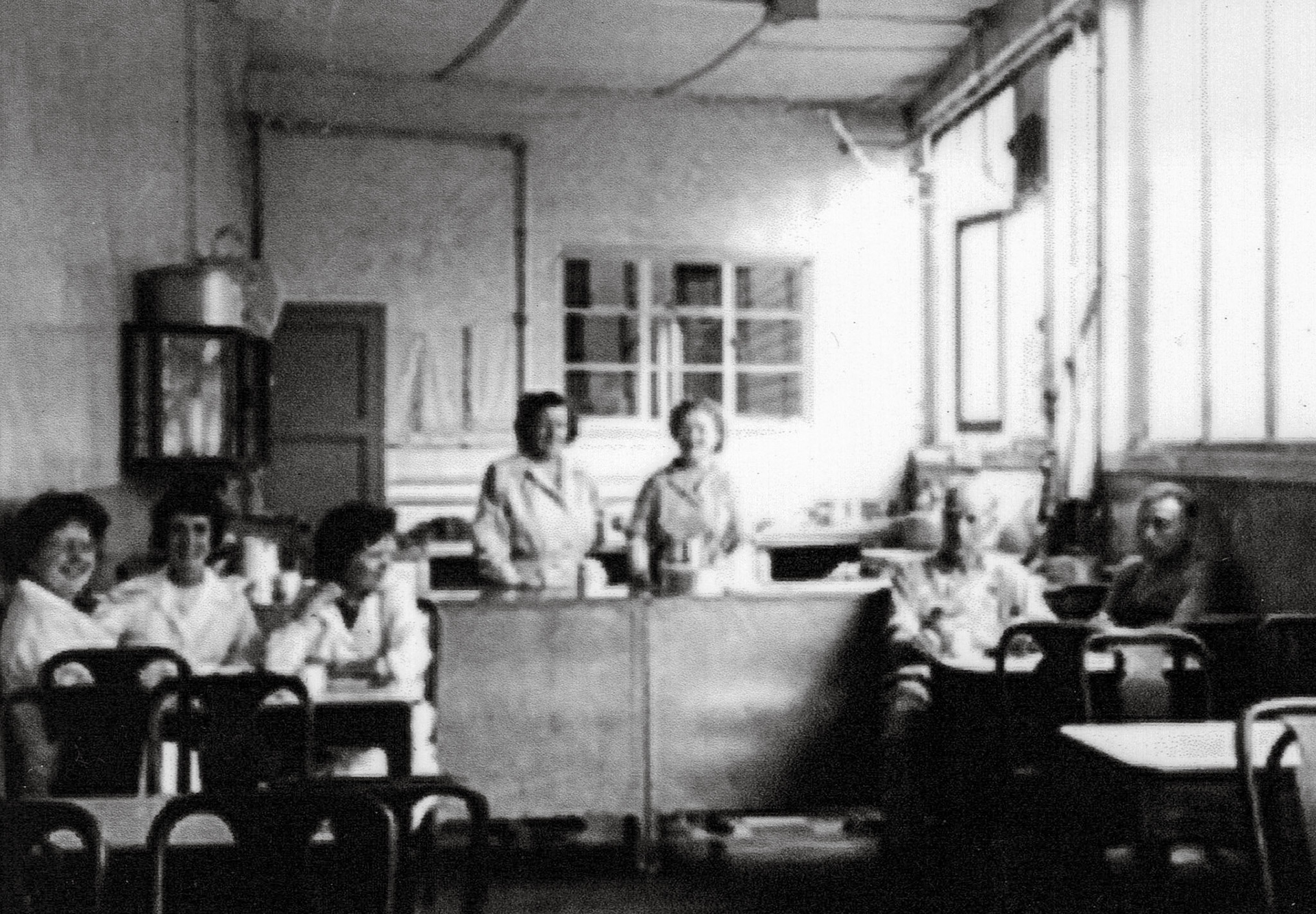 Janet Coles comments "Mrs Cod and Mrs Littley" (Courtesy Allhallows Museum, Honiton)