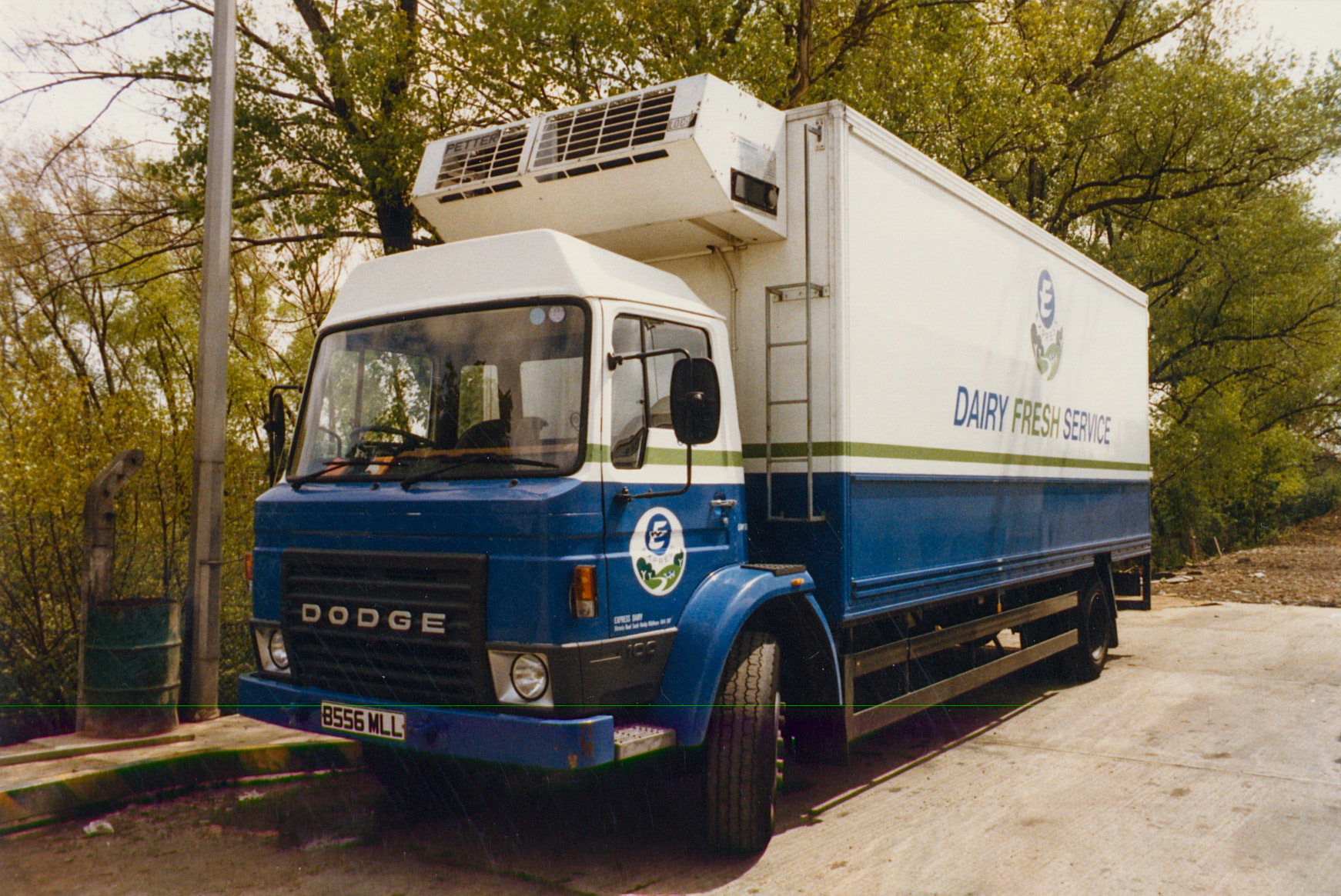1984 Reg Dodge refrigerated truck B556 MLL. (Courtesy Paul Luke)