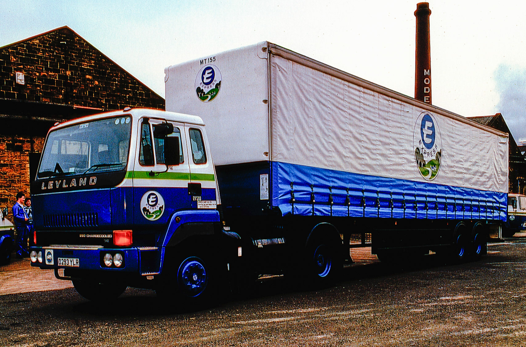 1980's Bradford Model Dairy, Sterilised and Flavoured milk transport in plastic bottles. Keith Goodby comments "Bradford had the first plastic line, can’t remember when it was installed but it was operating in 1980 when I joined as part of the team installing the plastic line at Cricklewood. I used to love going to ‘Model’ as it was known locally. Really friendly team on site with a great knowledge of the process and equipment. Only problem was the smell of the lanolin extraction factory next door!!". Linda Clow adds "we used a machine called the Hydrolock - originally from the canning industry I believe." (Courtesy Dave Fane)