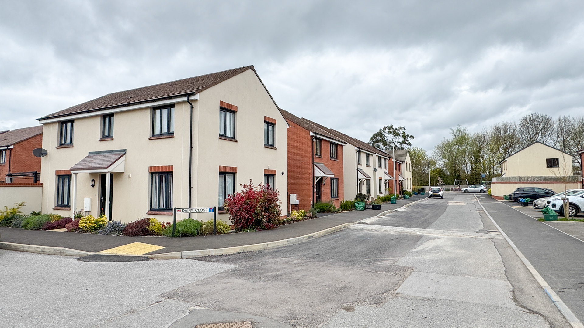 2026 Dairy Close, Honiton... all that remains of the creamery. (Express Dairy Tales image taken on 1st April)