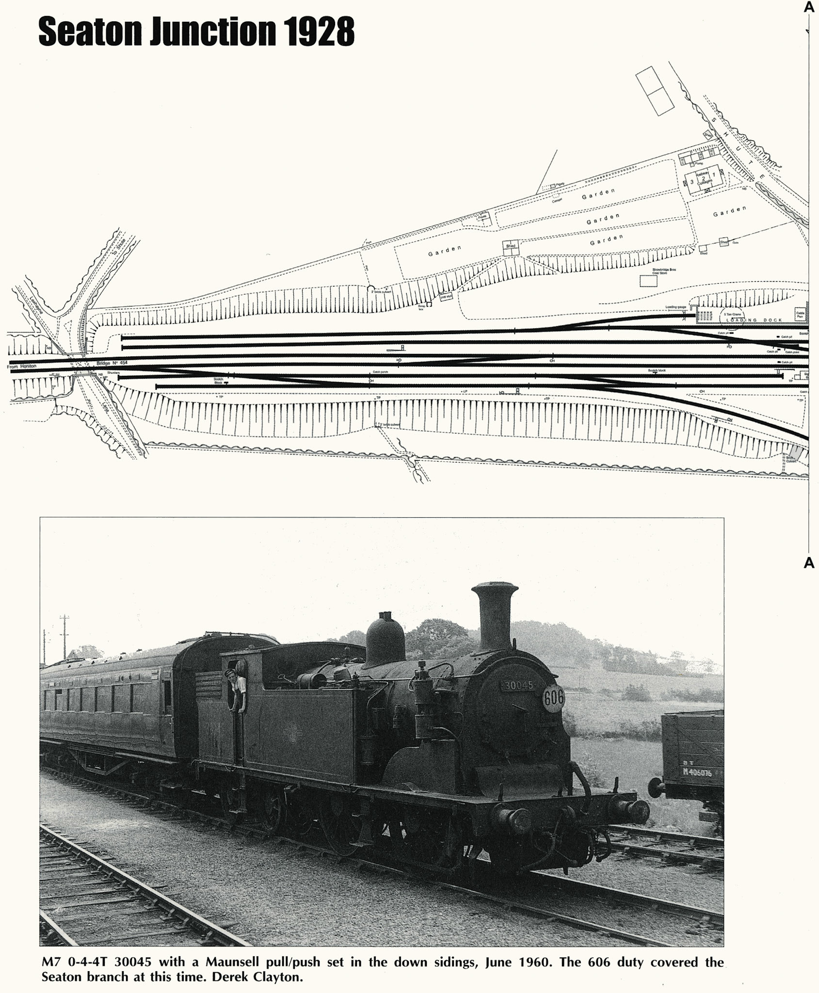 2012 Seaton Junction Survey-British Railways Illustrated August Vol 21 No 11 Page 478 (Author John Nicholas)