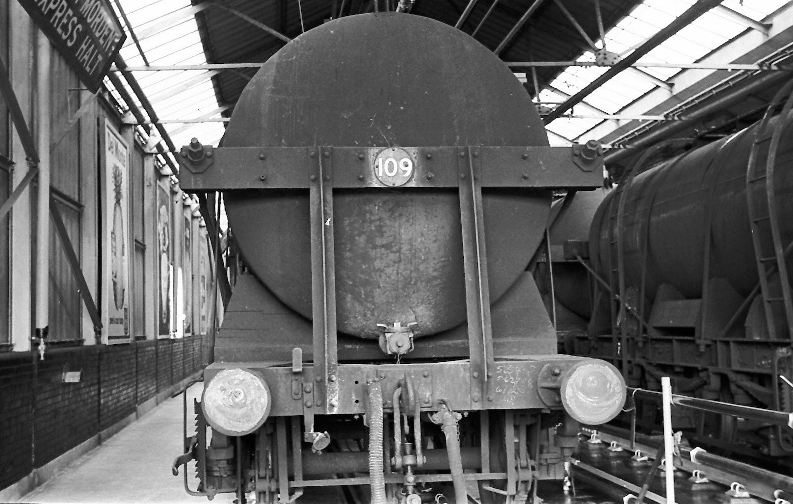 1970's South Morden dairy rail siding