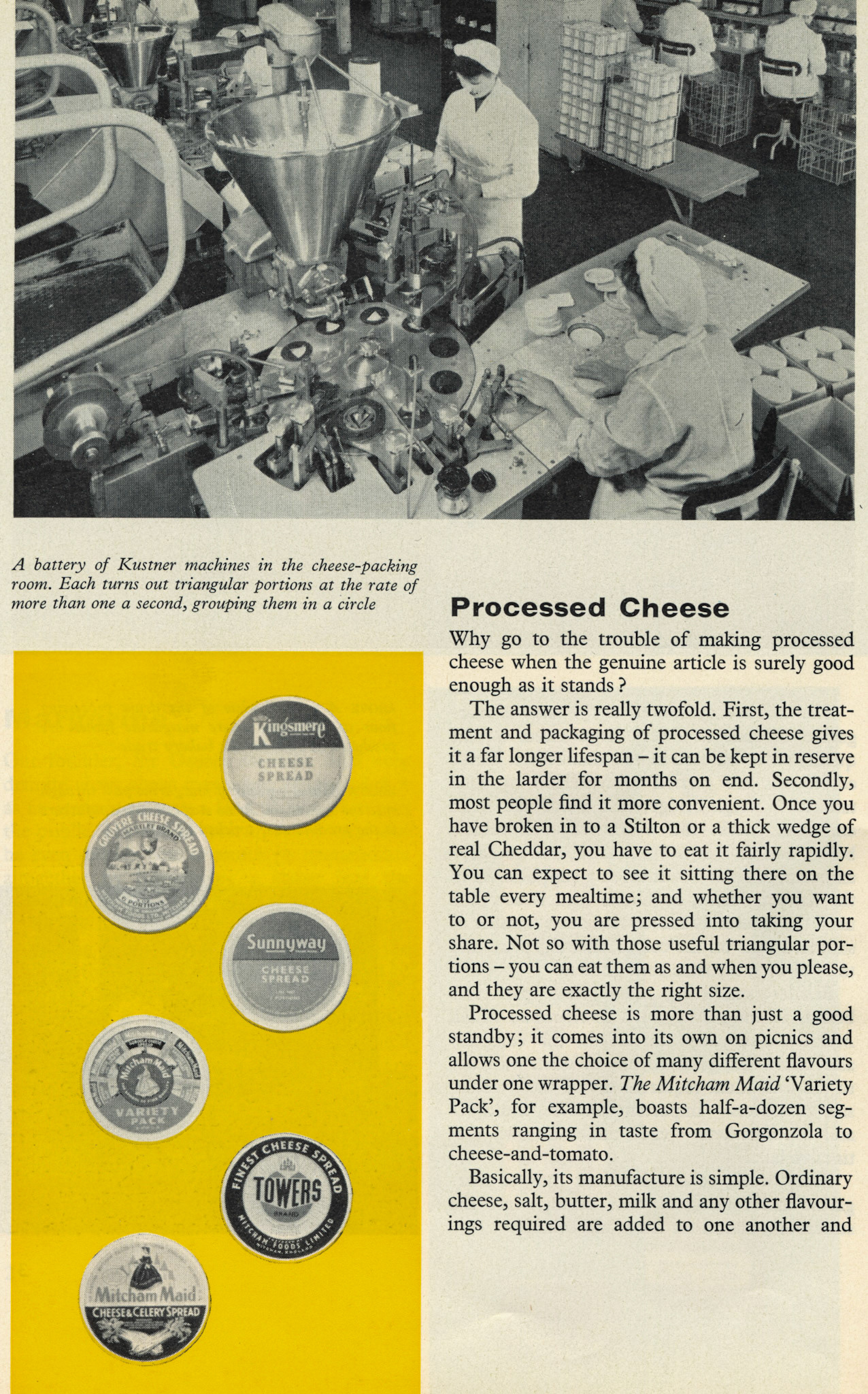 1960 Mitcham Foods operation