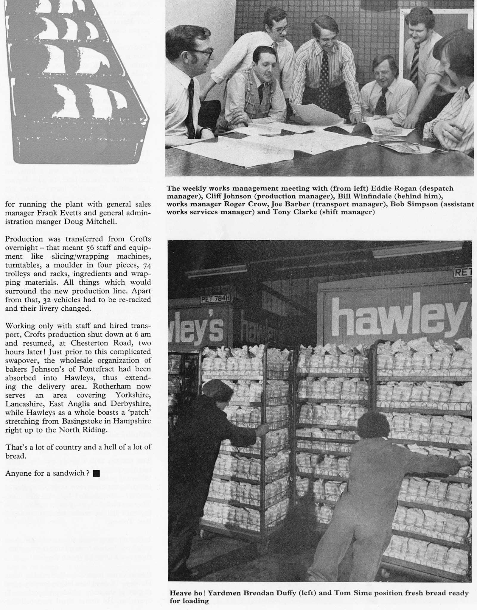 1976 Allied Bakeries (Hawley's) in Rotherham