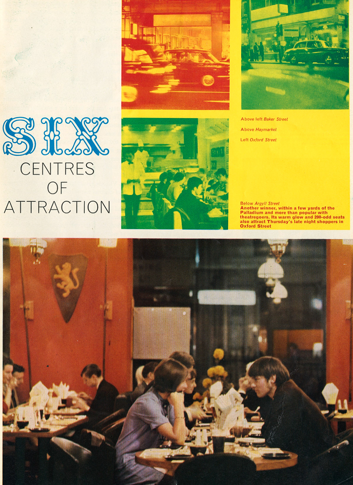 1967 Chicken Inns in Central London