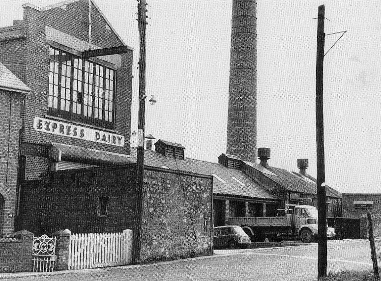 1960's Farringdon Creamery, in Park Road. (Courtesy Matthew Pinto)