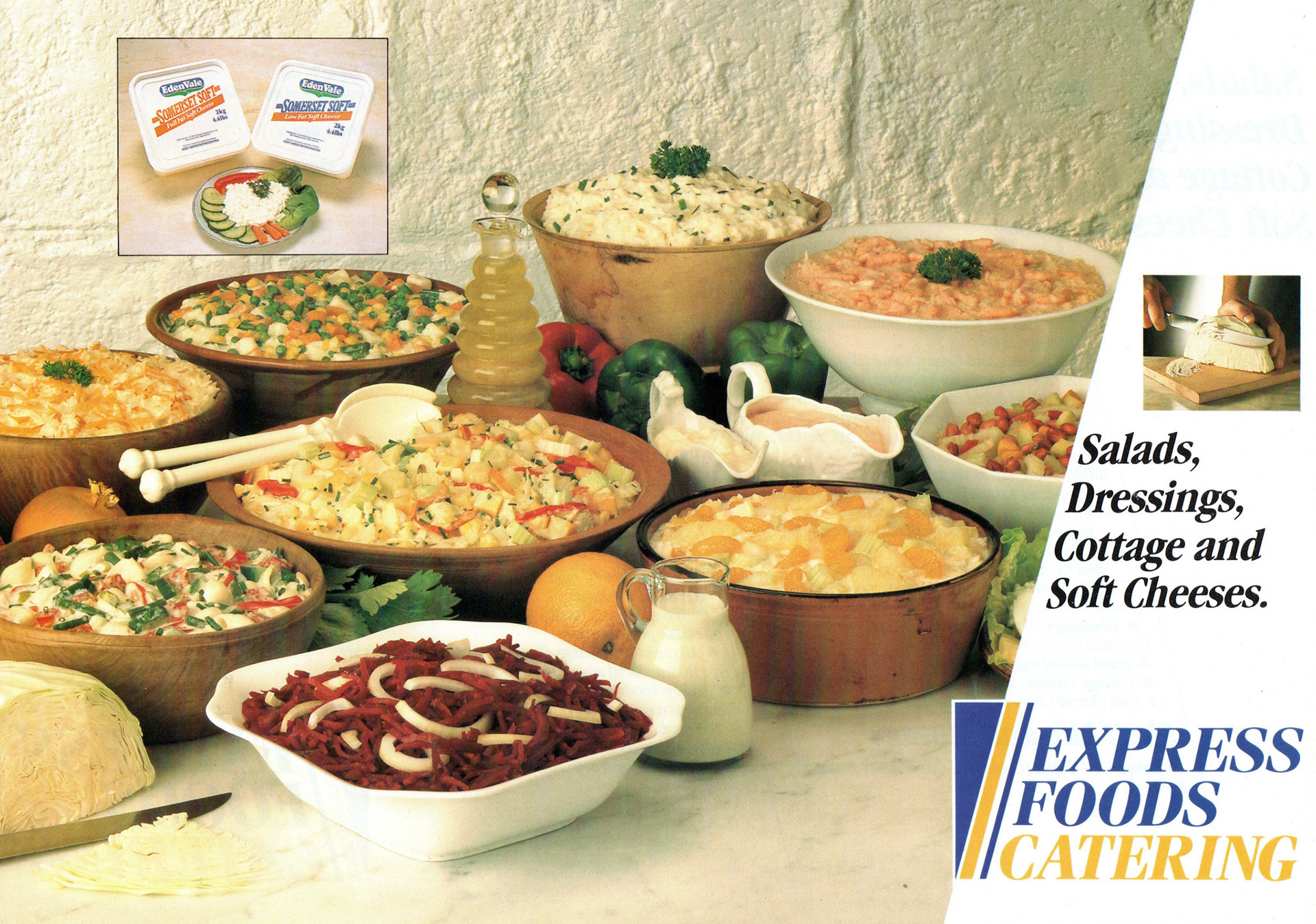 1980's Express Catering Foods 'Van Sales' leaflets (Courtesy Robert Turner)