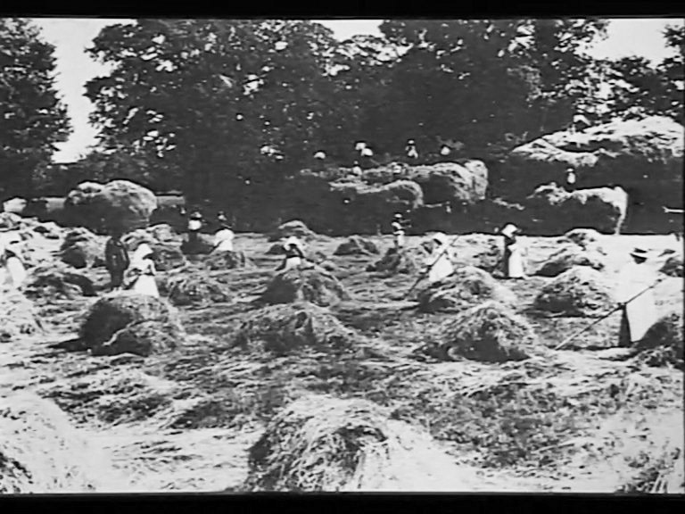 1820s Robert Barham's farm near Charing Cross. (Express 125 Years video still)