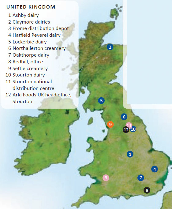 (Extract from Arla Foods Annual Report)