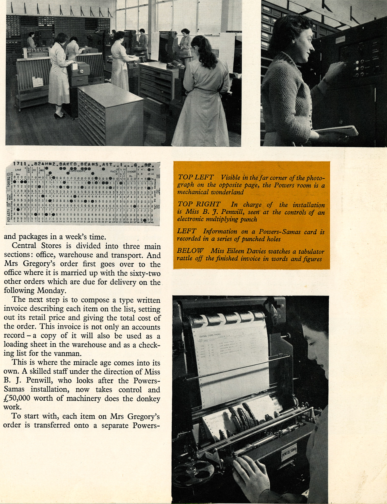 1959 Express Central Stores at South Ruislip