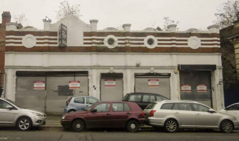 2023 Herne Hill depot, from Lambeth Council Planning Documents. Current view of depot in 2023.