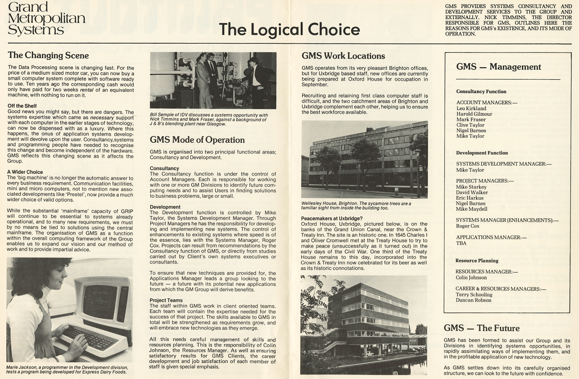 1978 Printout Newsletter GMS 2-3 (Marie Jackson)