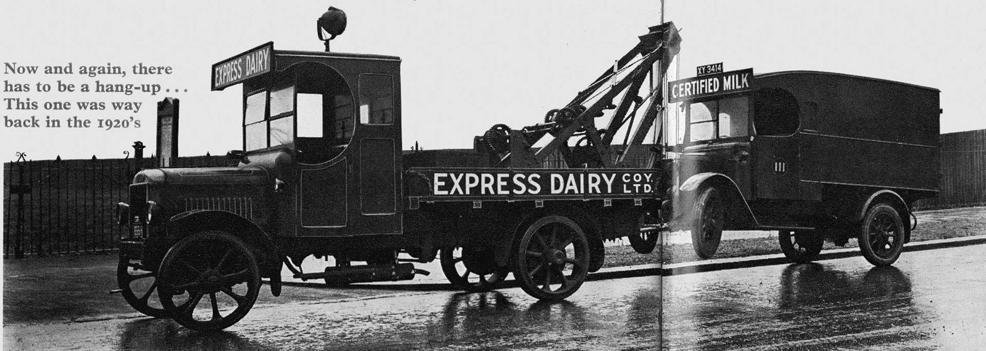 1920's Breakdown Truck (Express News Autumn 1975)