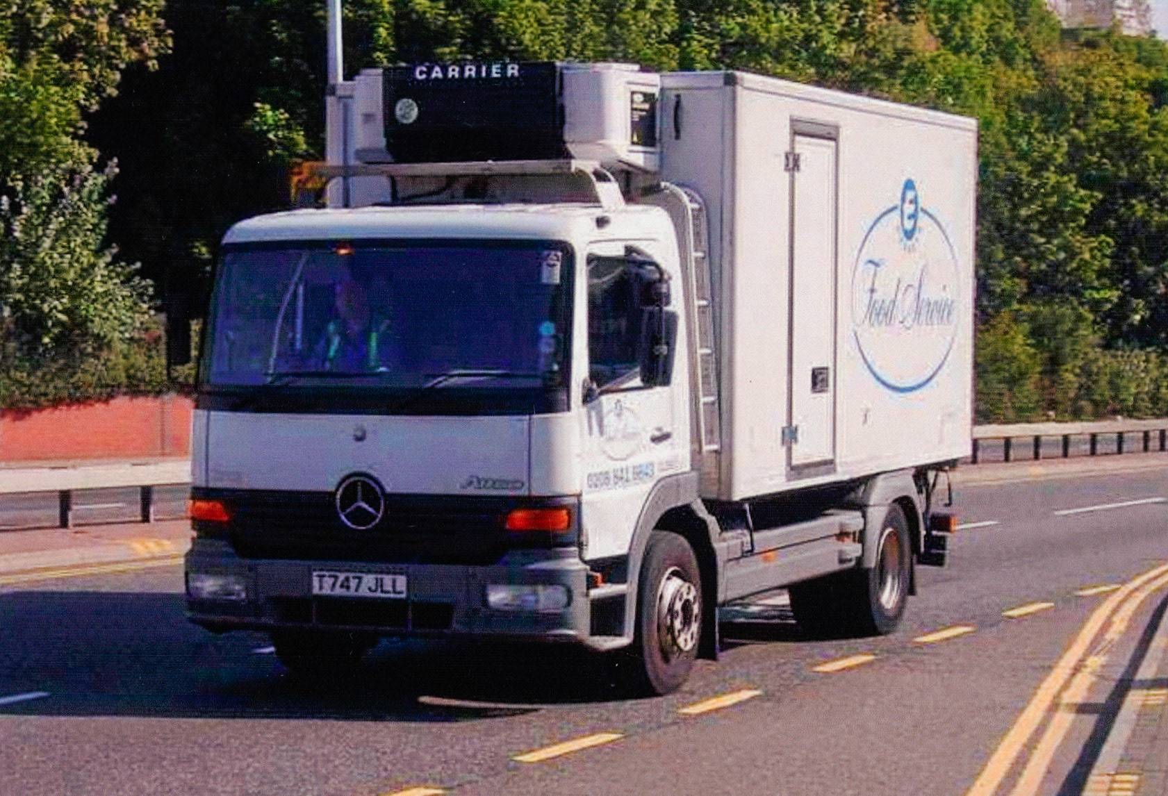 1999 Reg Food Service Refrigerated Mercedes Rigid T747 JLL (Courtesy Dave Fane)