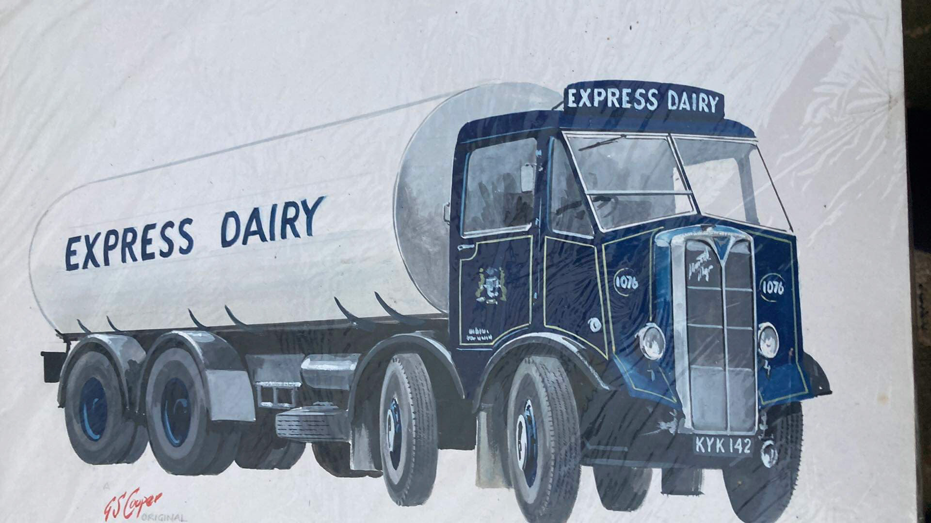 1960's ? GS Cooper's Express Dairy tanker.