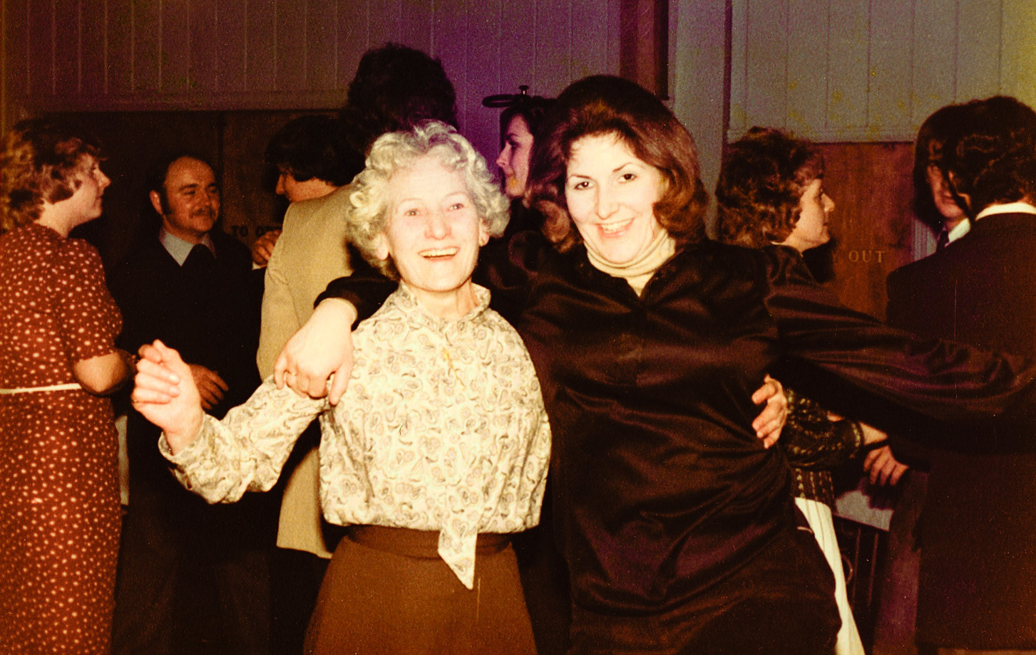 Mary Edwards and Joan Horton. (Courtesy Joe Lyons)