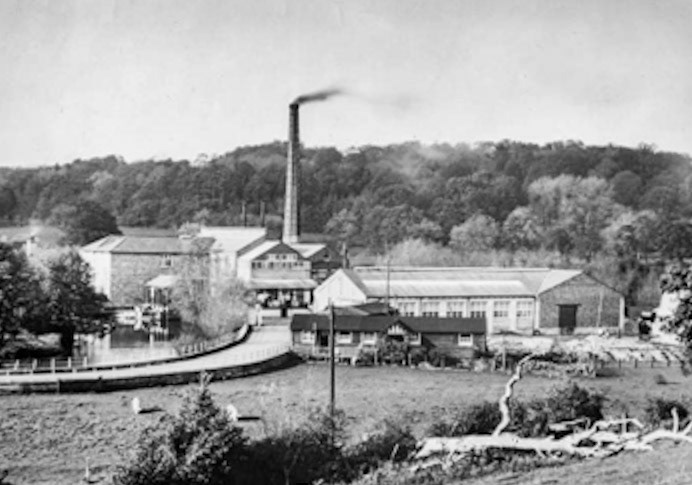 1921 Staplemead. Colin Carpenter comments "Staplemead site in earlier years." (Courtesy Colin Carpenter)