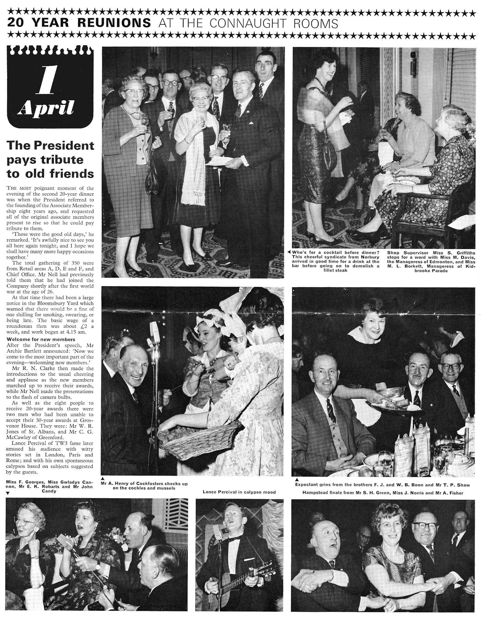 1964 August 'Express Extra' newsletter in anniversary year, as Express News was a special edition. (Courtesy Paul Luke)