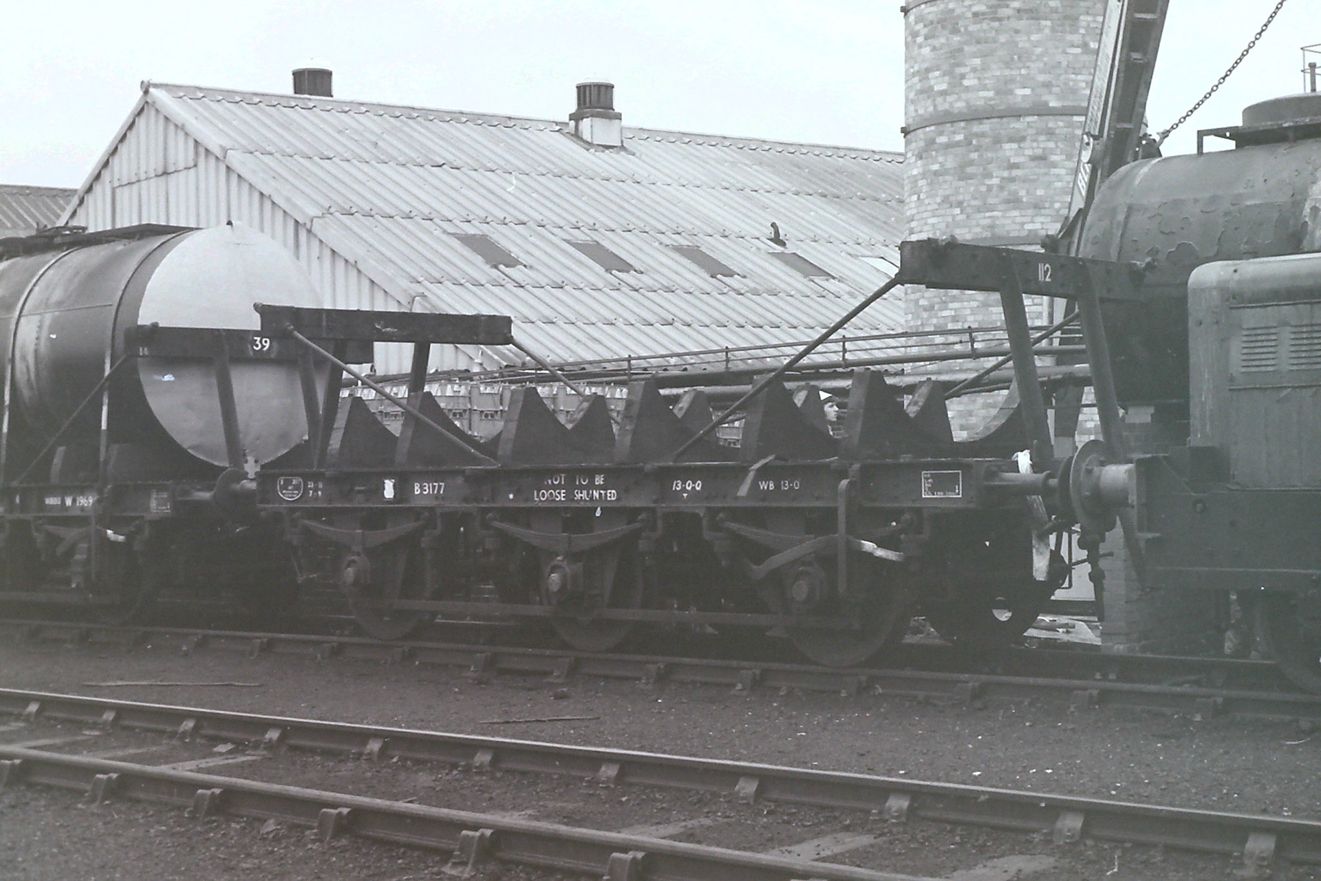 South Morden Dairy-removal of tank 3117 for used for storage. (Photographer Sam Jones)