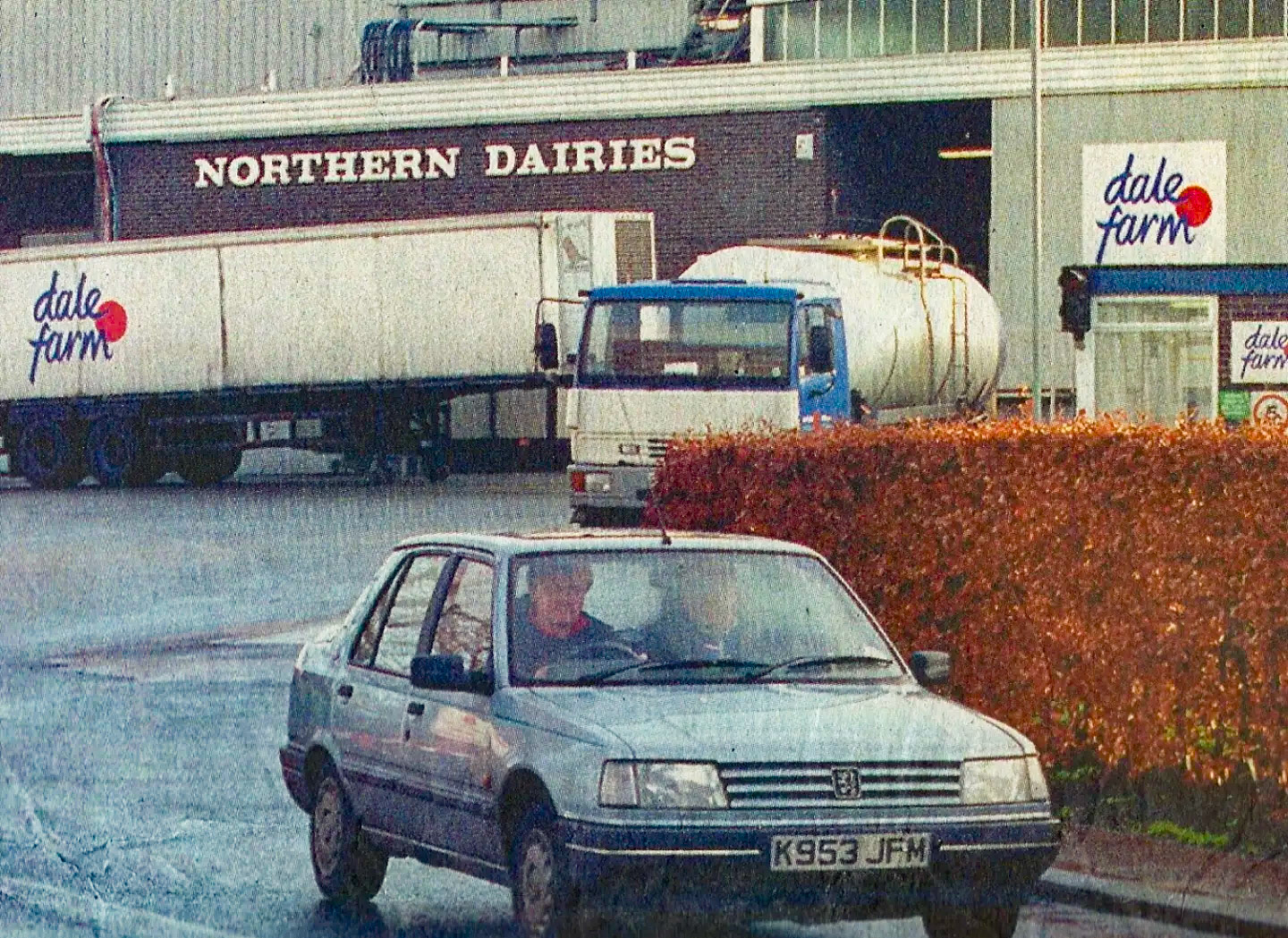 1994 Tarvin Dairy when its closure was announced by Dale Farm. (Courtesy Tarvin on line)
