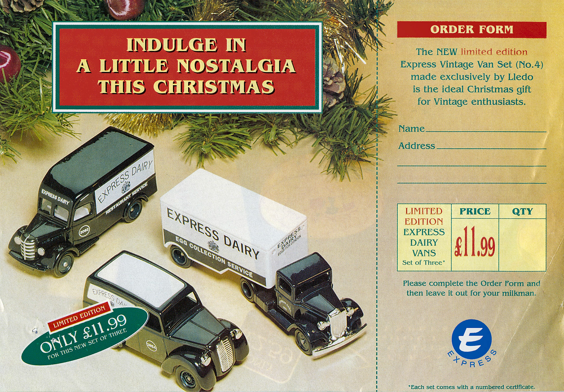 1994 Christmas Nostalgia leaflet (Courtesy Paul Luke)