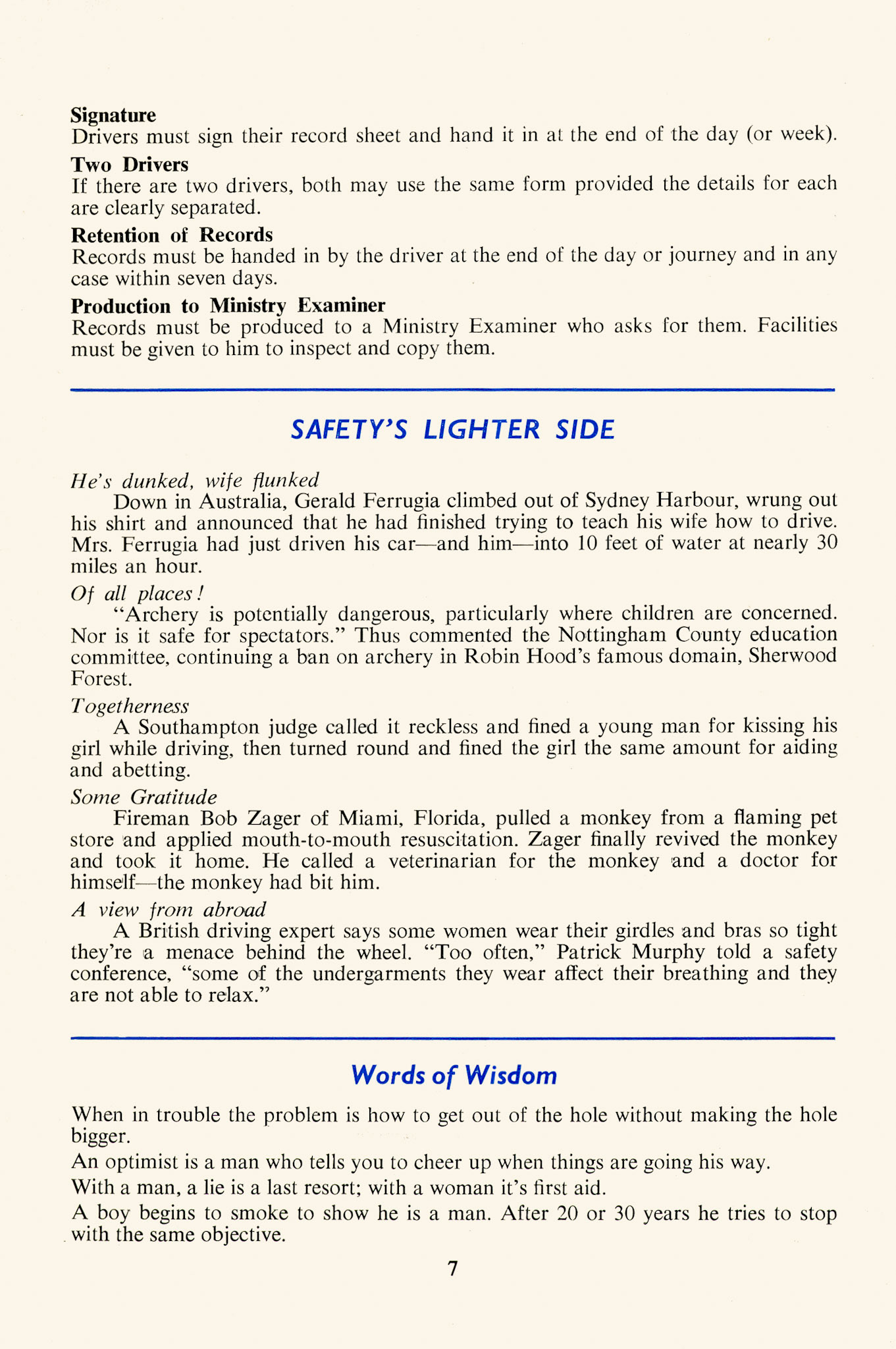 1964 Page 7 (Fleet Flash magazine-October 1964 No 7)