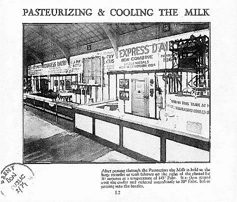 1925 Express Dairy at the British Empire Exhibition, Wembley. (Courtesy Brent Council booklet prepared by Philip Grant, Wembley History Society)
