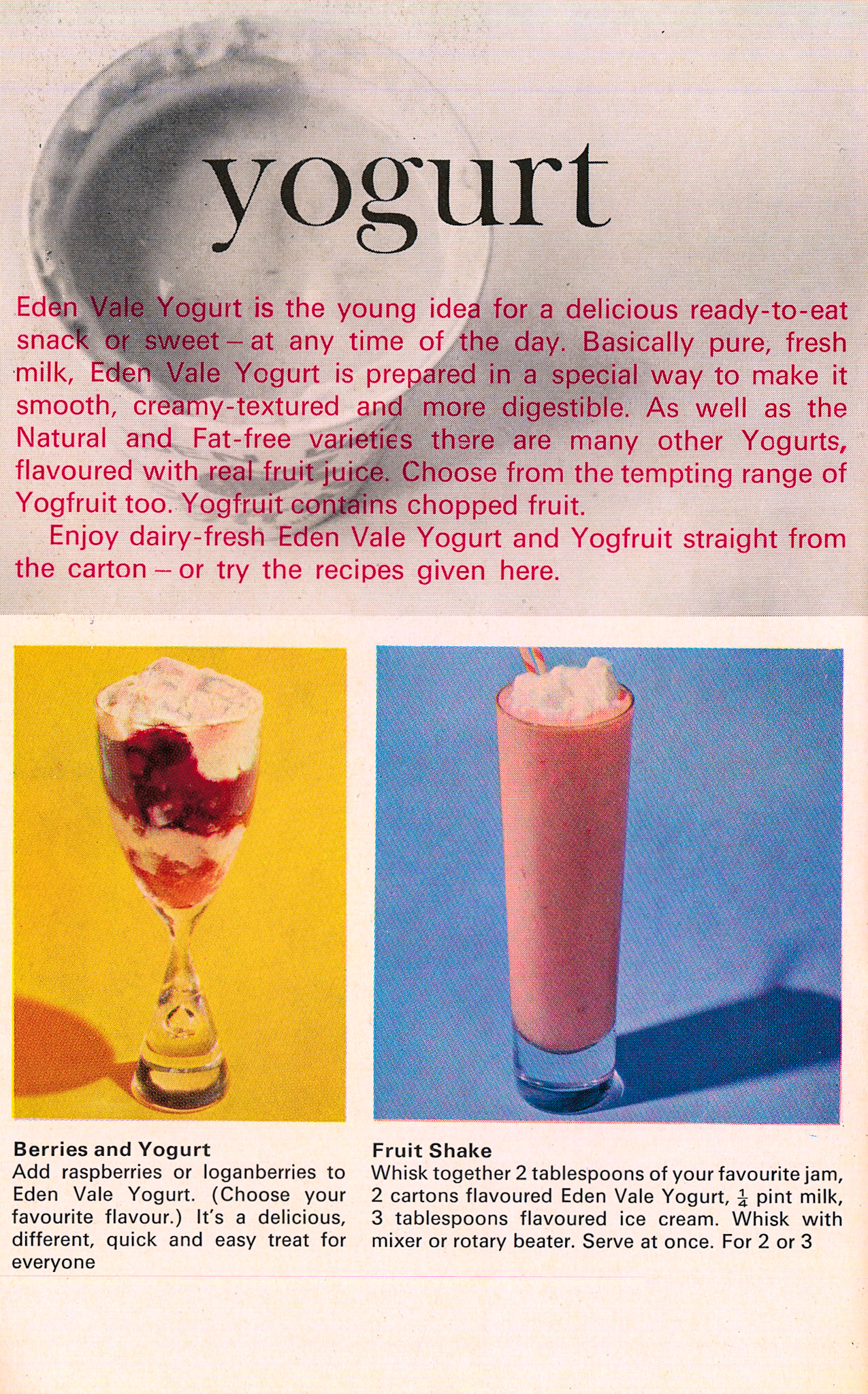 1964 'Expressly for you' customer leaflet (Courtesy Dave Fane)