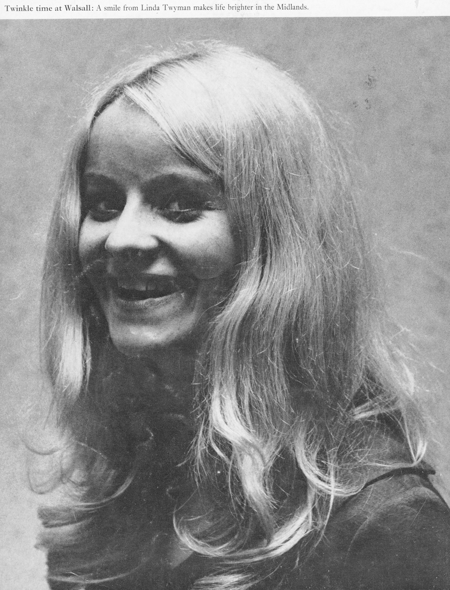 1969 Walsall- Linda Twyman at Walsall depot