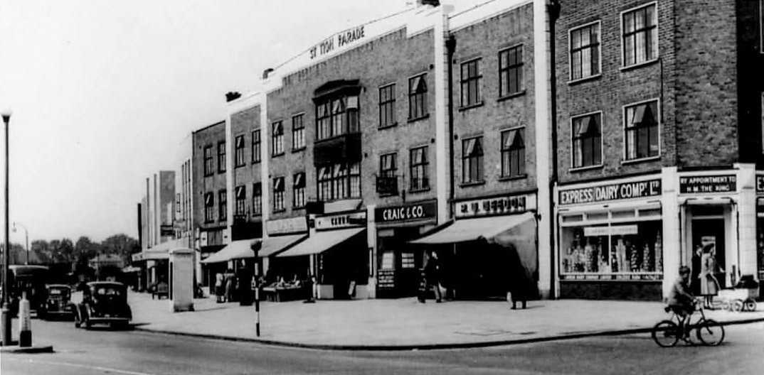 1950 Kingsbury Shop (Courtesy Express Dairy Memories)