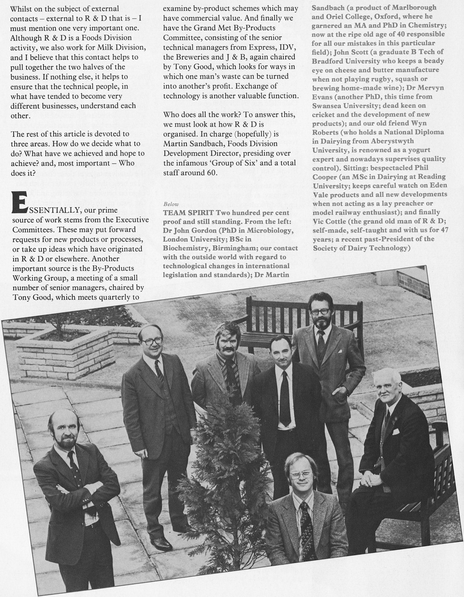 1979 Express's Research and Development Dept at South Ruislip