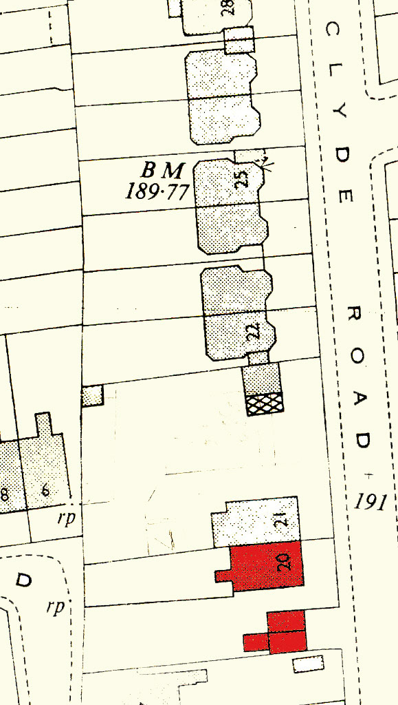 Gatcombe and Wesley, later Express Dairy showing manager's houses