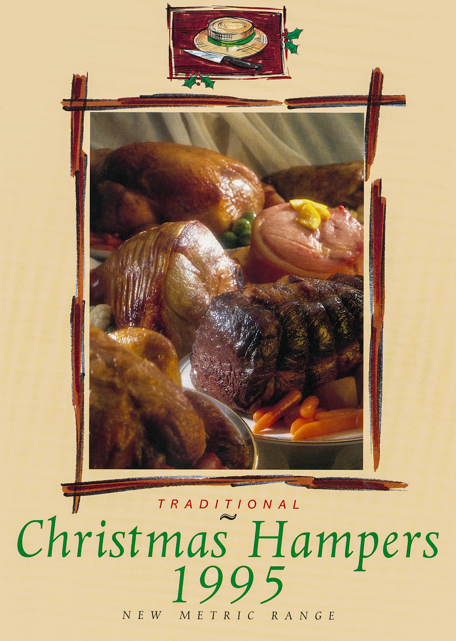 1995 Christmas Hampers leaflet (Courtesy Paul Luke)