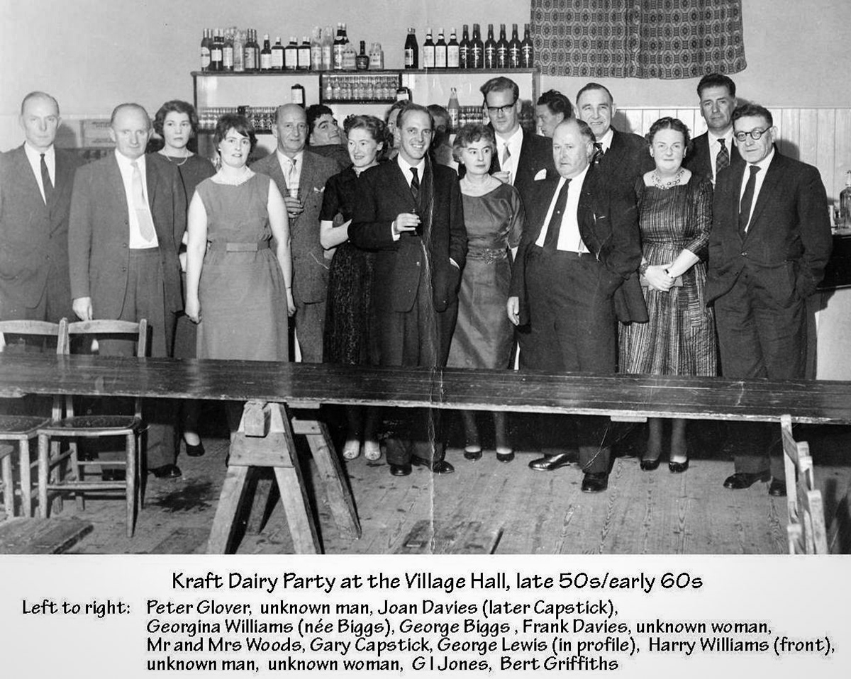 1950's Kraft Foods party at Ruyton village hall. (Courtesy Margaret Lycett, Ruyton Revisited FB Group)