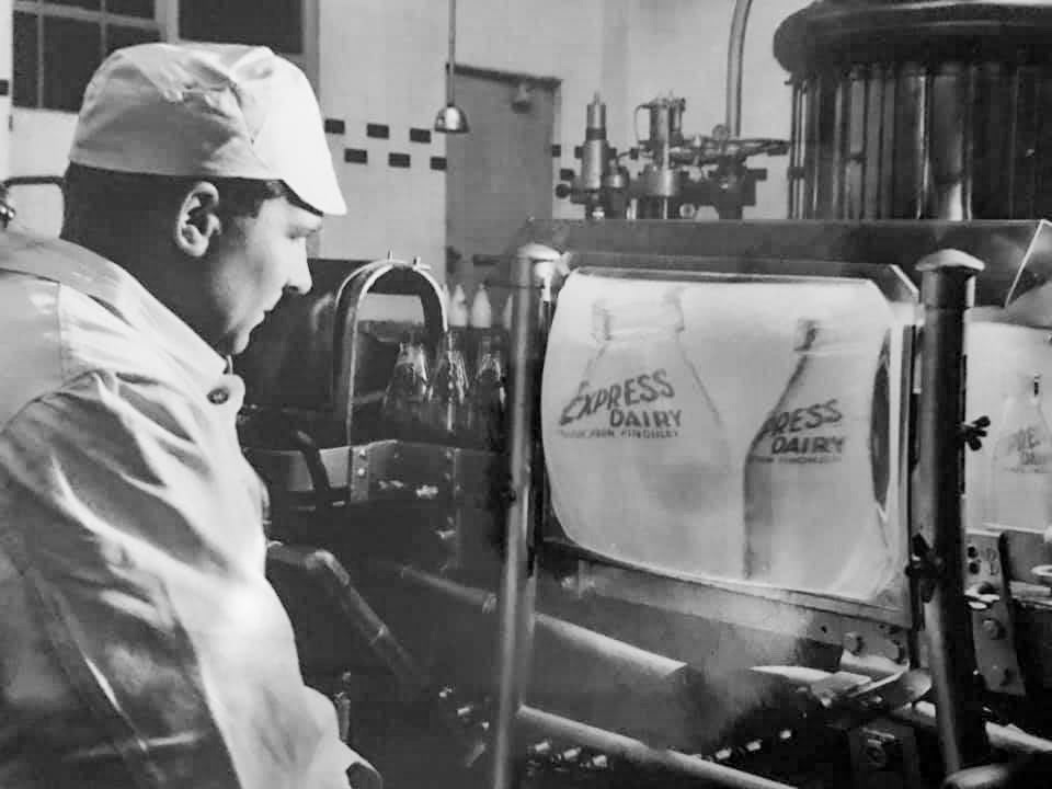 1982 Bromley Processing Dairy, in Farwig Lane. (Courtesy Paul Smith)