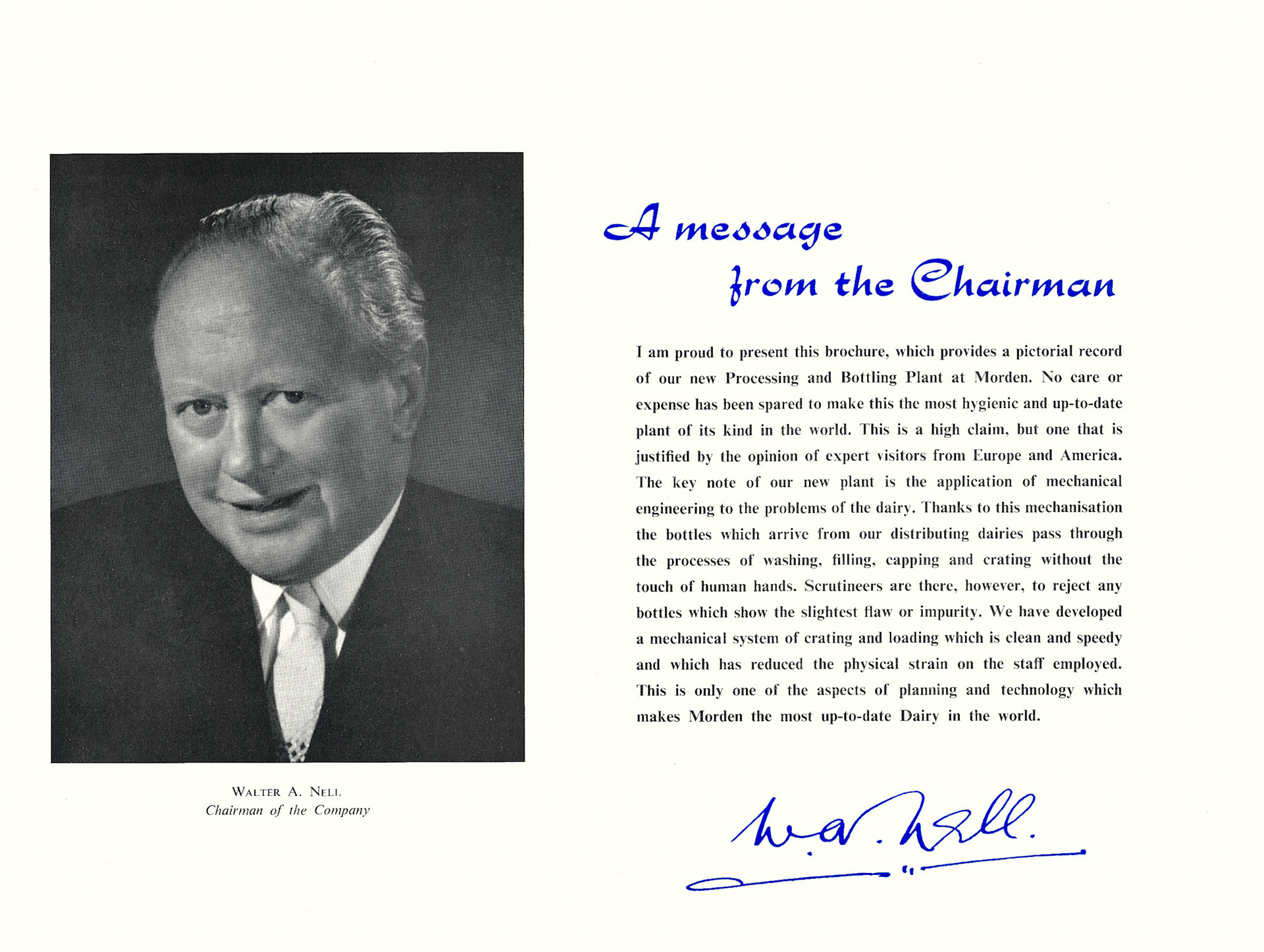 1955 South Morden Official Opening Brochure (Courtesy Paul Luke)