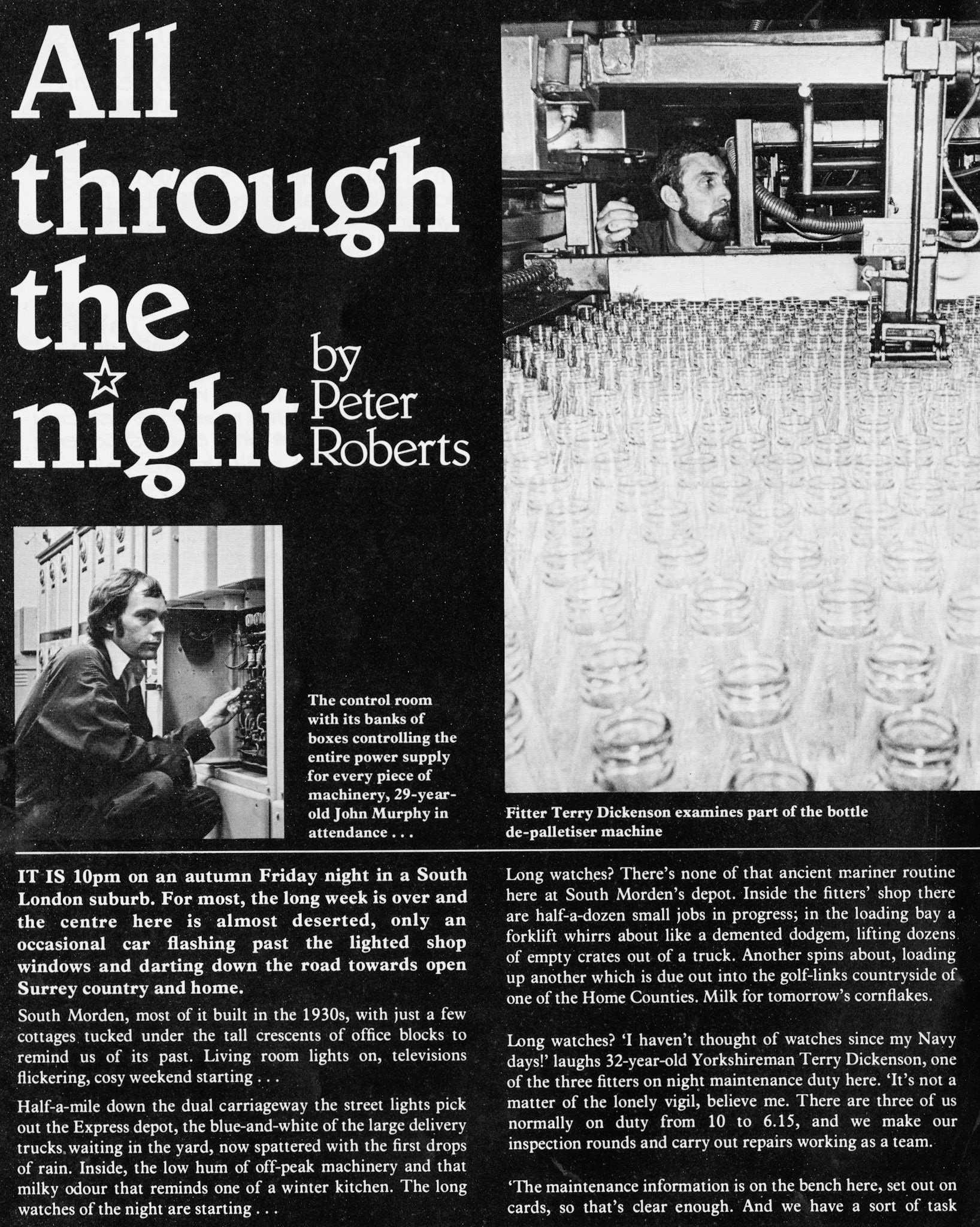 1977 South Morden Night Engineering Shift