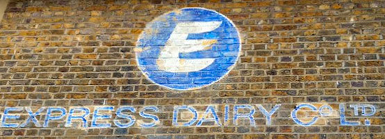 Express Sign, Michael Aldread identified this as part of the old Muswell Hill retail depot. (Courtesy Paul Smith)