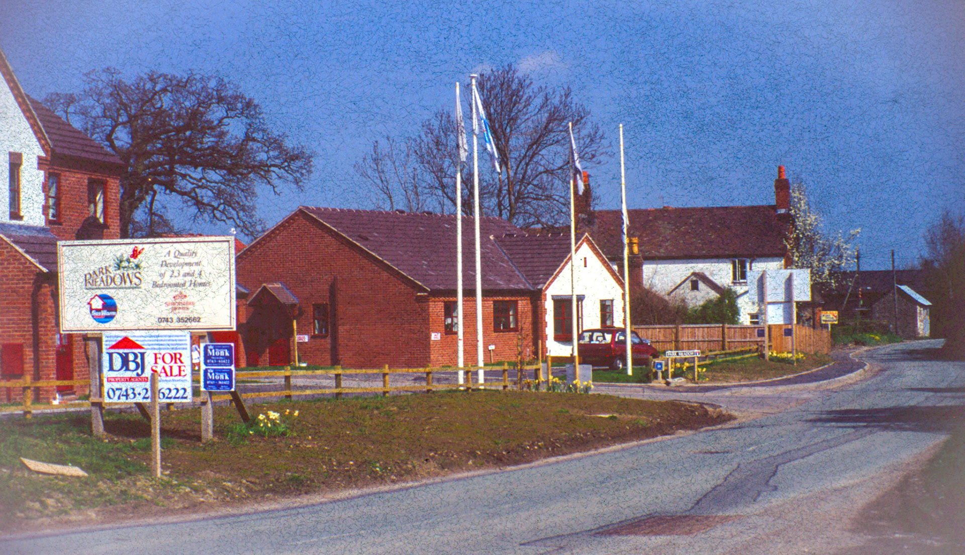 Minsterley Village (Joe Lyons 35mm slides)